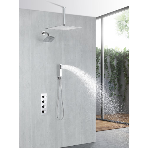 Wonderland America Complete Shower System with Roughin Valve Wayfair
